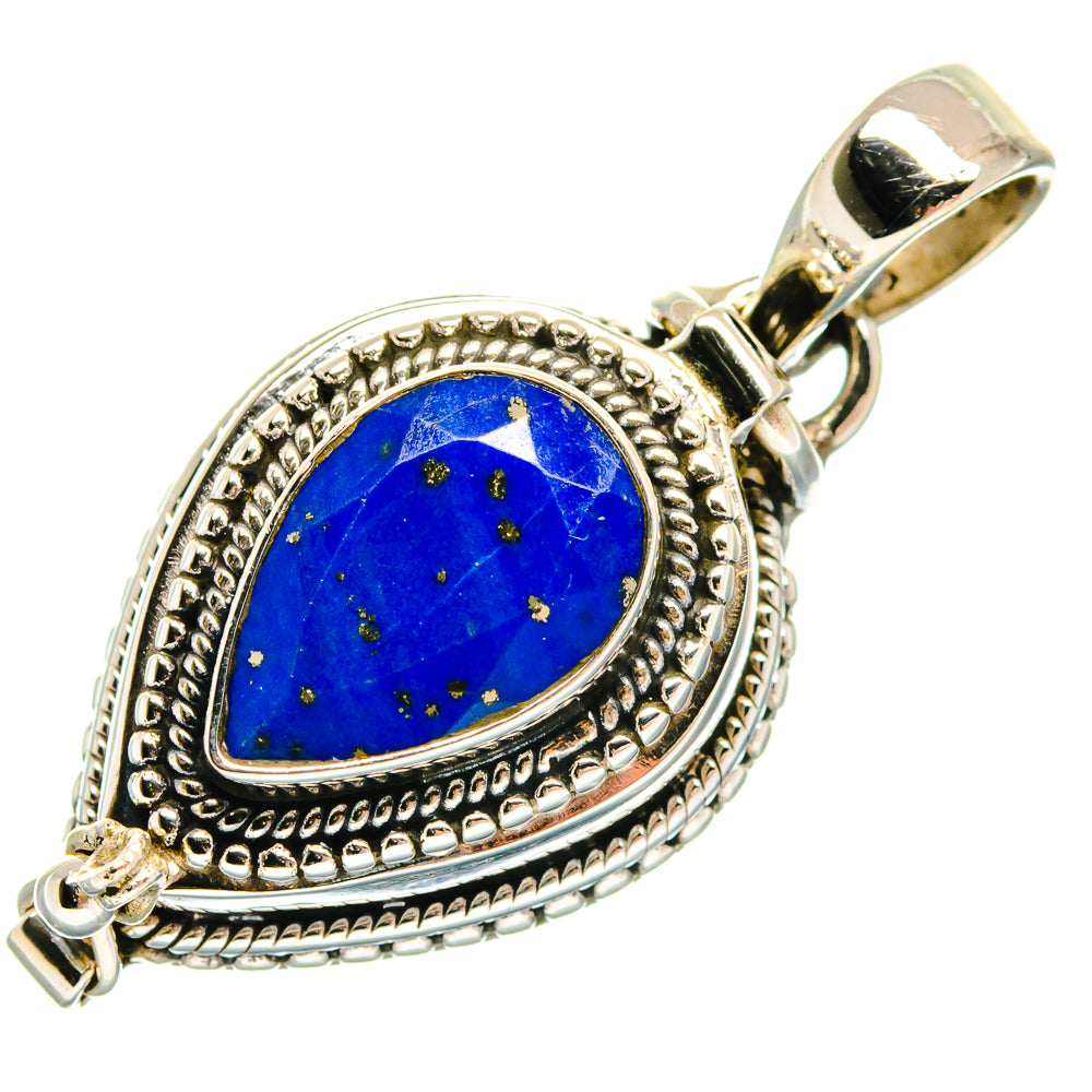 Lapis Lazuli Pendants handcrafted by Anasilvercos - PD22675 - Photo 2
