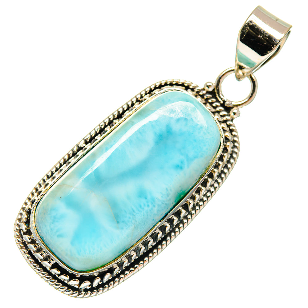 Larimar Pendants handcrafted by Anasilvercos - PD22841 - Photo 2