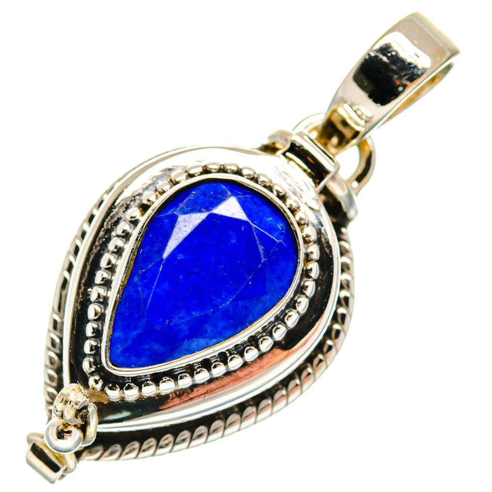 Lapis Lazuli Pendants handcrafted by Anasilvercos - PD23651 - Photo 2