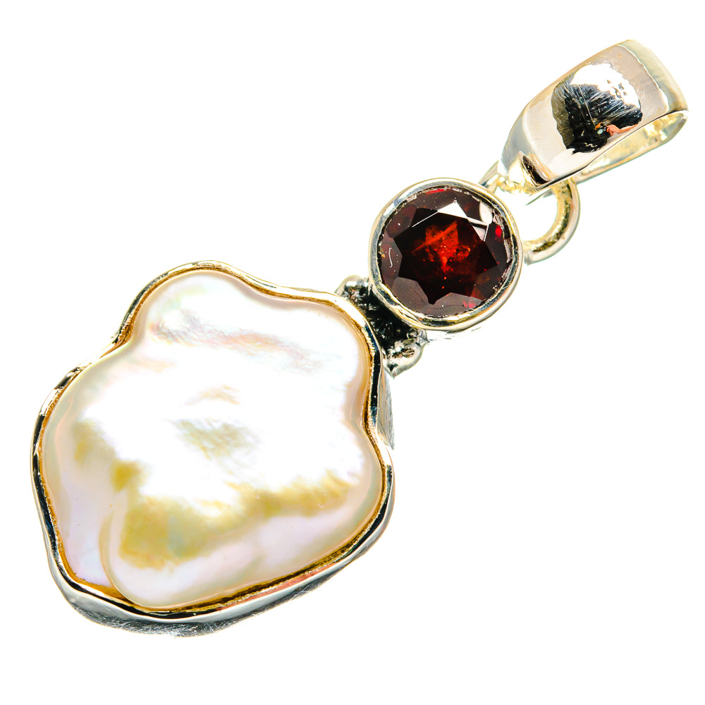 Mother Of Pearl Pendants handcrafted by Anasilvercos - PD24742 - Photo 2