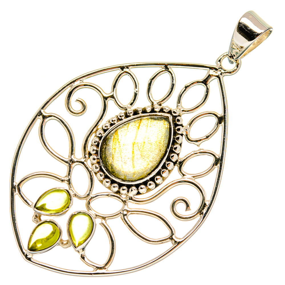 Labradorite Pendants handcrafted by Anasilvercos - PD24853 - Photo 2