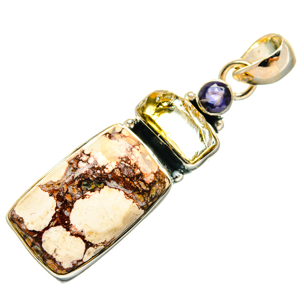 Wild Horse Jasper Pendants handcrafted by Anasilvercos - PD25045 - Photo 2