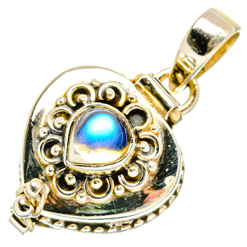 Rainbow Moonstone Pendants handcrafted by Anasilvercos - PD26935 - Photo 2