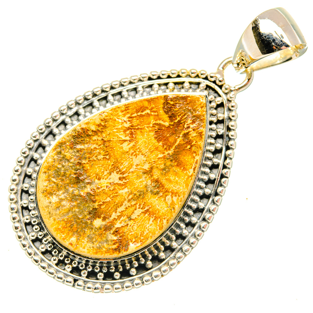 Germany Psilomelane Dendrite Pendants handcrafted by Anasilvercos - PD29793 - Photo 2
