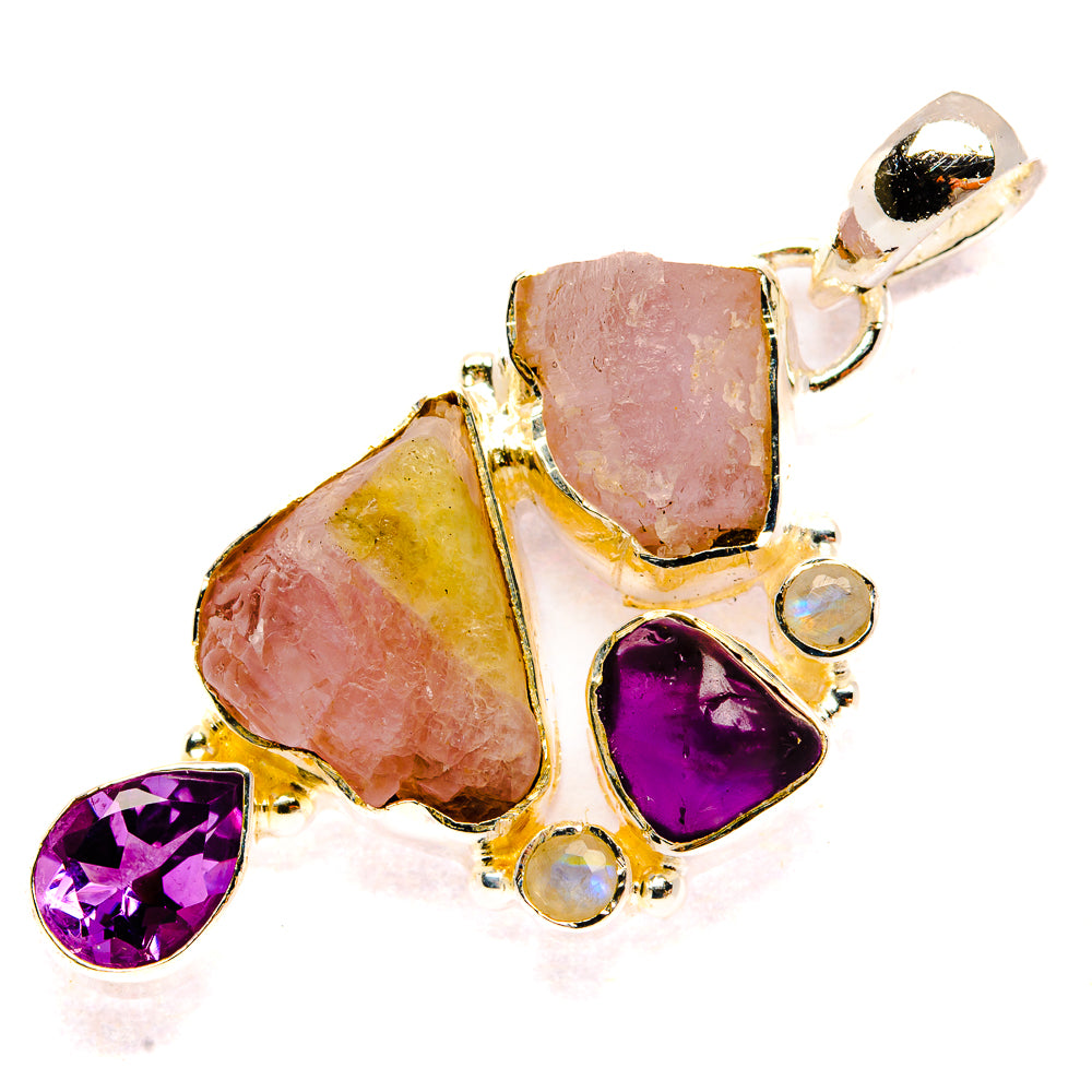 Kunzite Pendants handcrafted by Anasilvercos - PD31246 - Photo 2