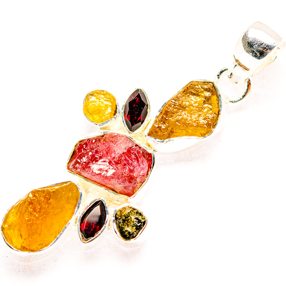 Tourmaline Pendants handcrafted by Anasilvercos - PD31910 - Photo 2