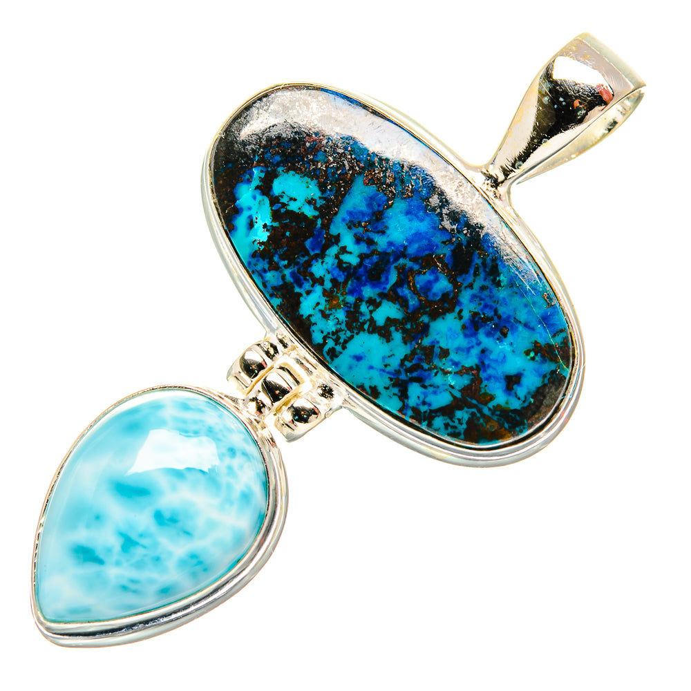 Shattuckite Pendants handcrafted by Anasilvercos - PD32637 - Photo 2