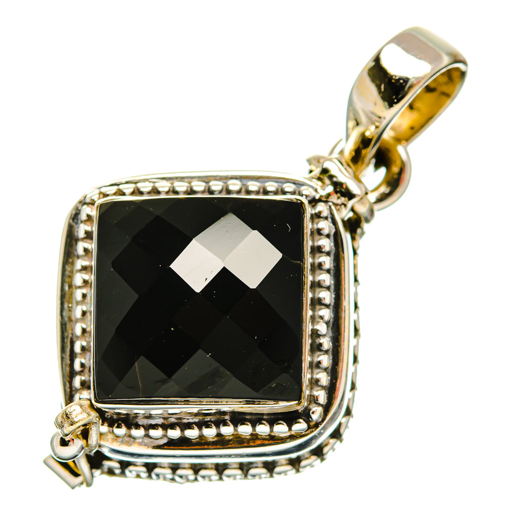 Black Onyx Pendants handcrafted by Anasilvercos - PD32914 - Photo 2