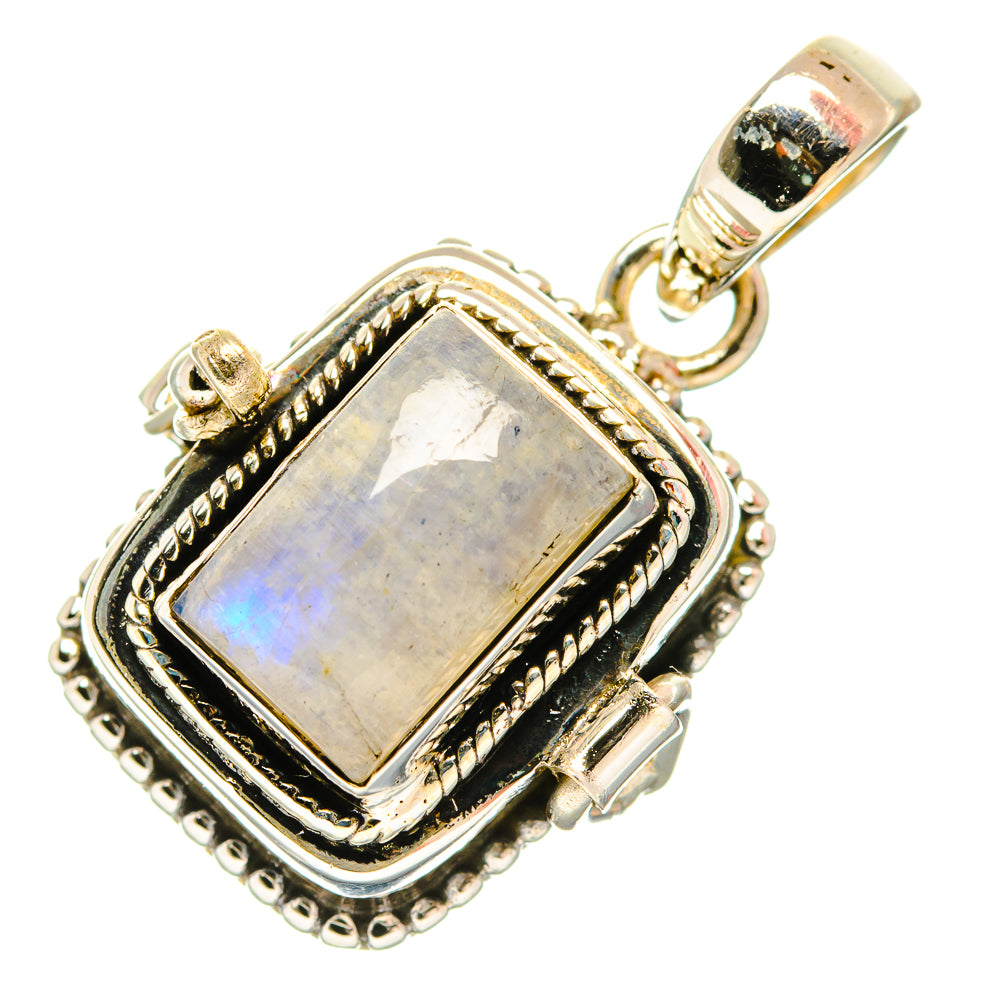 Rainbow Moonstone Pendants handcrafted by Anasilvercos - PD33345 - Photo 2