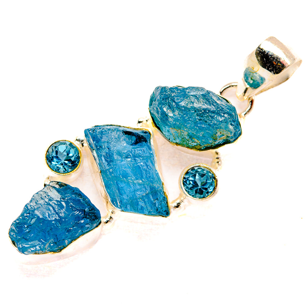 Apatite Pendants handcrafted by Anasilvercos - PD33429 - Photo 2