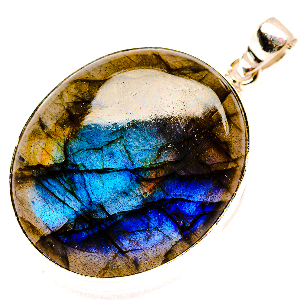 Labradorite Pendants handcrafted by Anasilvercos - PD33603 - Photo 2