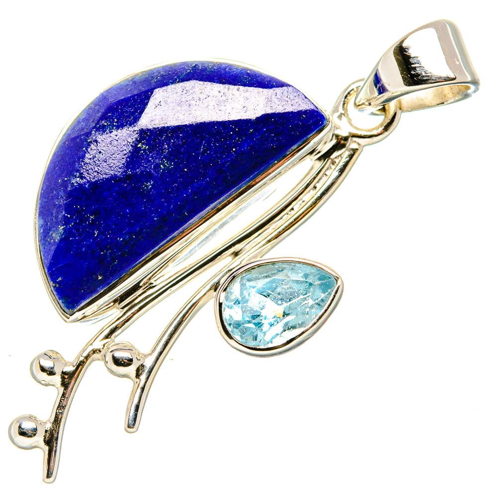 Lapis Lazuli Pendants handcrafted by Anasilvercos - PD35064 - Photo 2