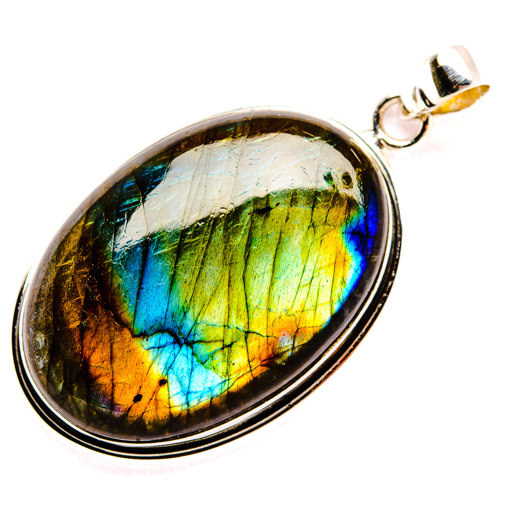 Labradorite Pendants handcrafted by Anasilvercos - PD35314 - Photo 2