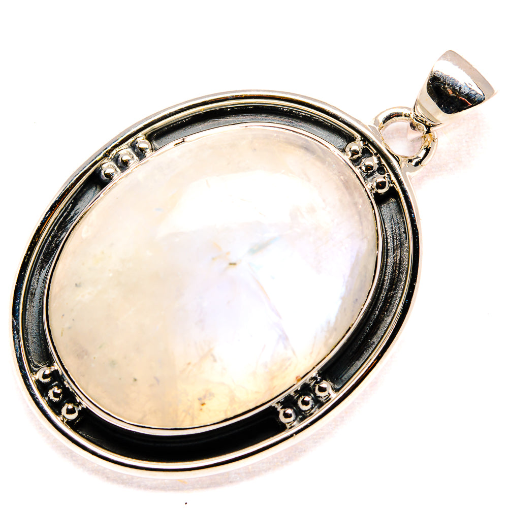 Rainbow Moonstone Pendants handcrafted by Anasilvercos - PD36064 - Photo 2