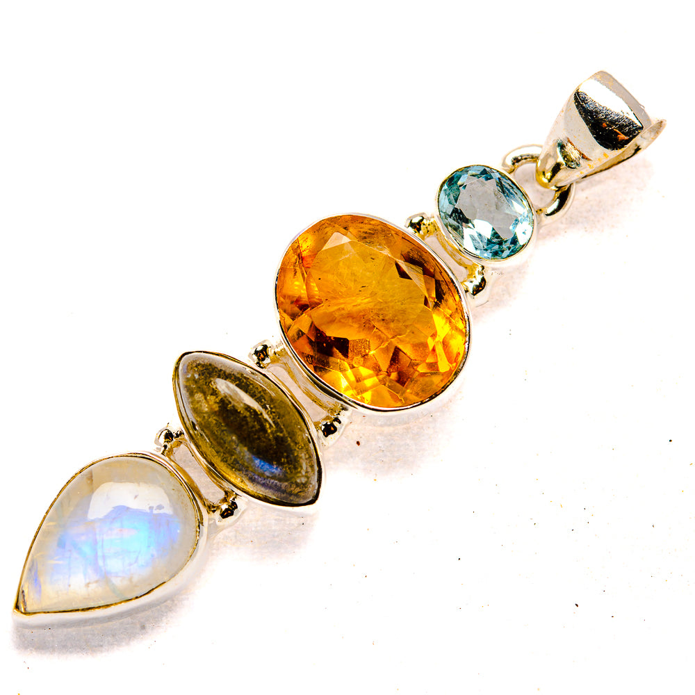 Citrine Pendants handcrafted by Anasilvercos - PD36698 - Photo 2