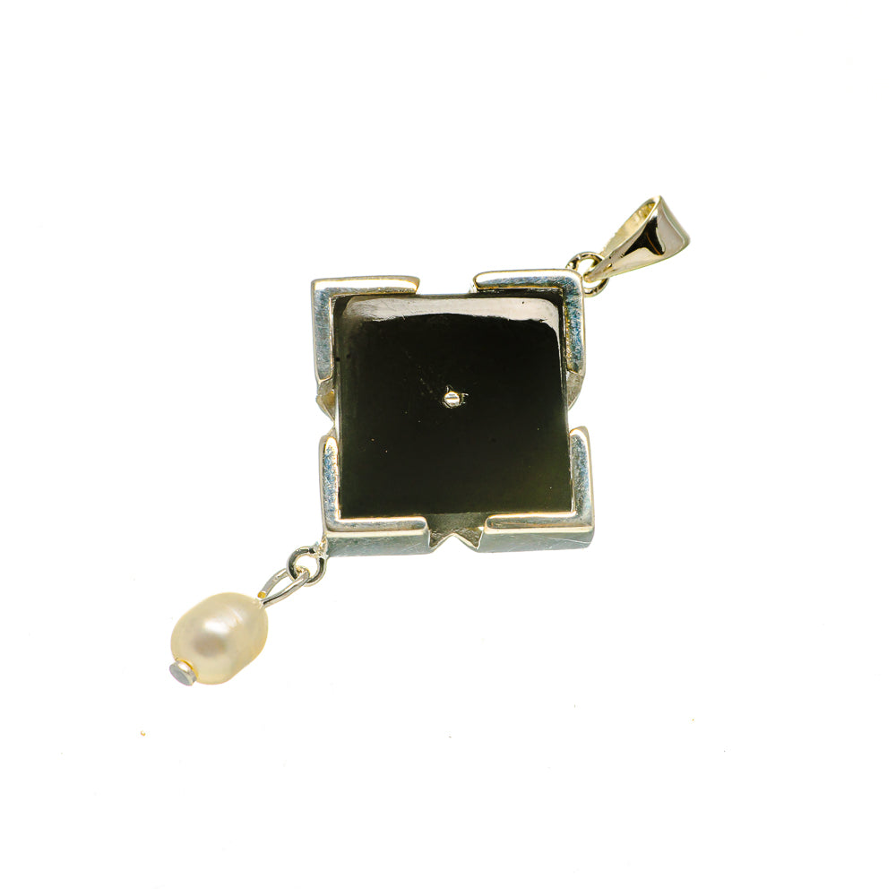 Black Onyx Pendants handcrafted by Anasilvercos - PD731180