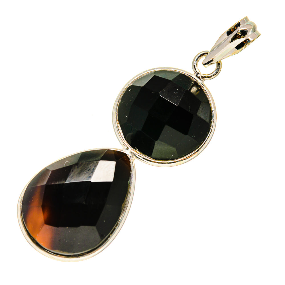 Black Onyx Pendants handcrafted by Anasilvercos - PD736018