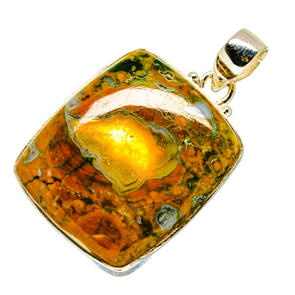 Rainforest Opal Pendants handcrafted by Anasilvercos - PD741016