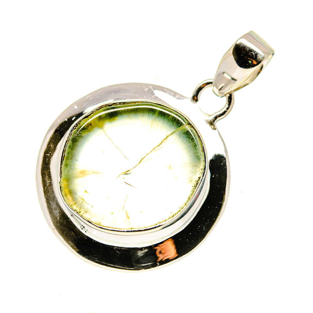 Prehnite Pendants handcrafted by Anasilvercos - PD741039