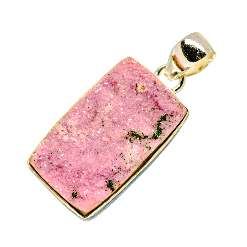 Cobalto Calcite Druzy Pendants handcrafted by Anasilvercos - PD742311