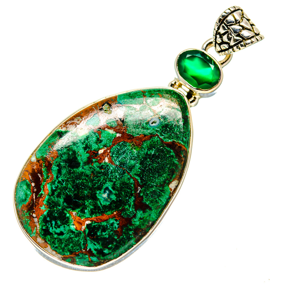 Chrysocolla Pendants handcrafted by Anasilvercos - PD746903