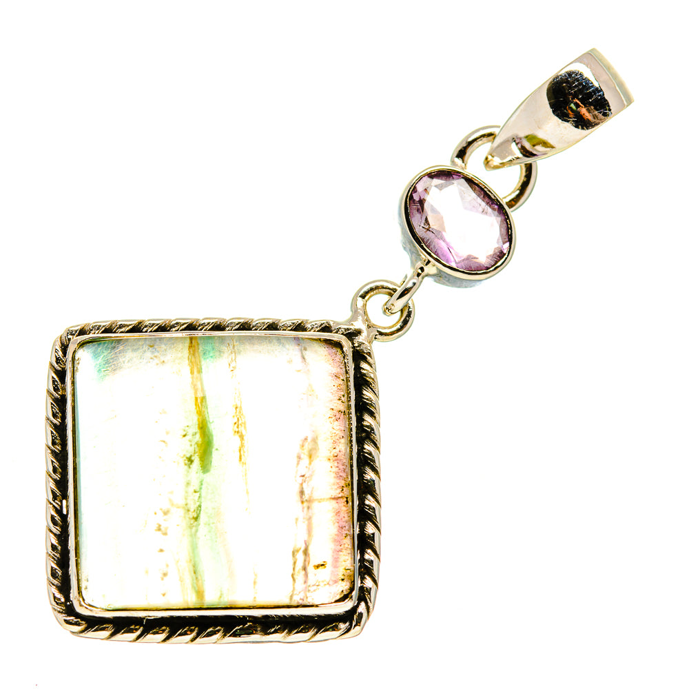 Fluorite Pendants handcrafted by Anasilvercos - PD747965