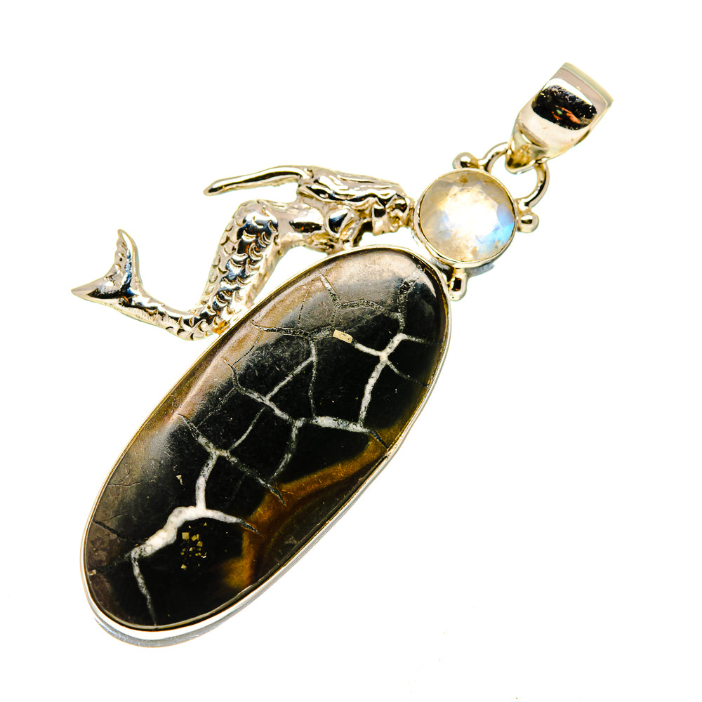 Septarian Geode Pendants handcrafted by Anasilvercos - PD748217