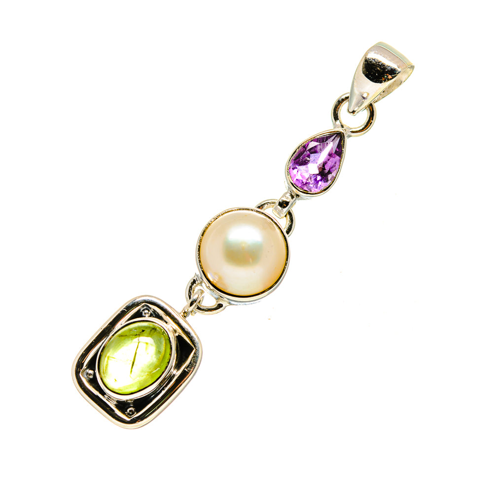 Peridot Pendants handcrafted by Anasilvercos - PD751692