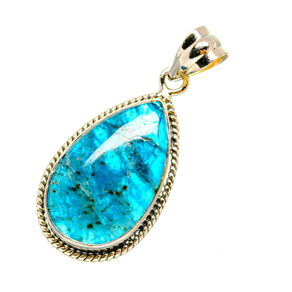 Apatite Pendants handcrafted by Anasilvercos - PD7530