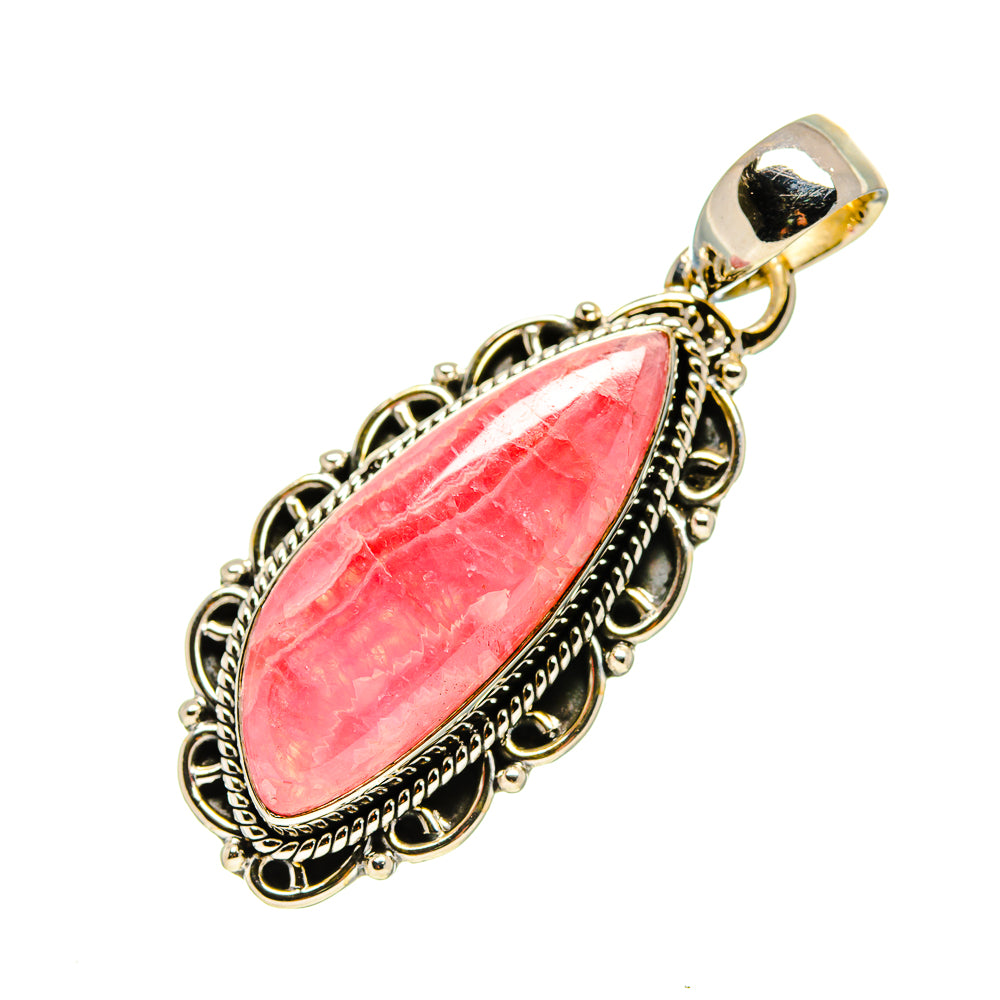 Rhodochrosite Pendants handcrafted by Anasilvercos - PD754351