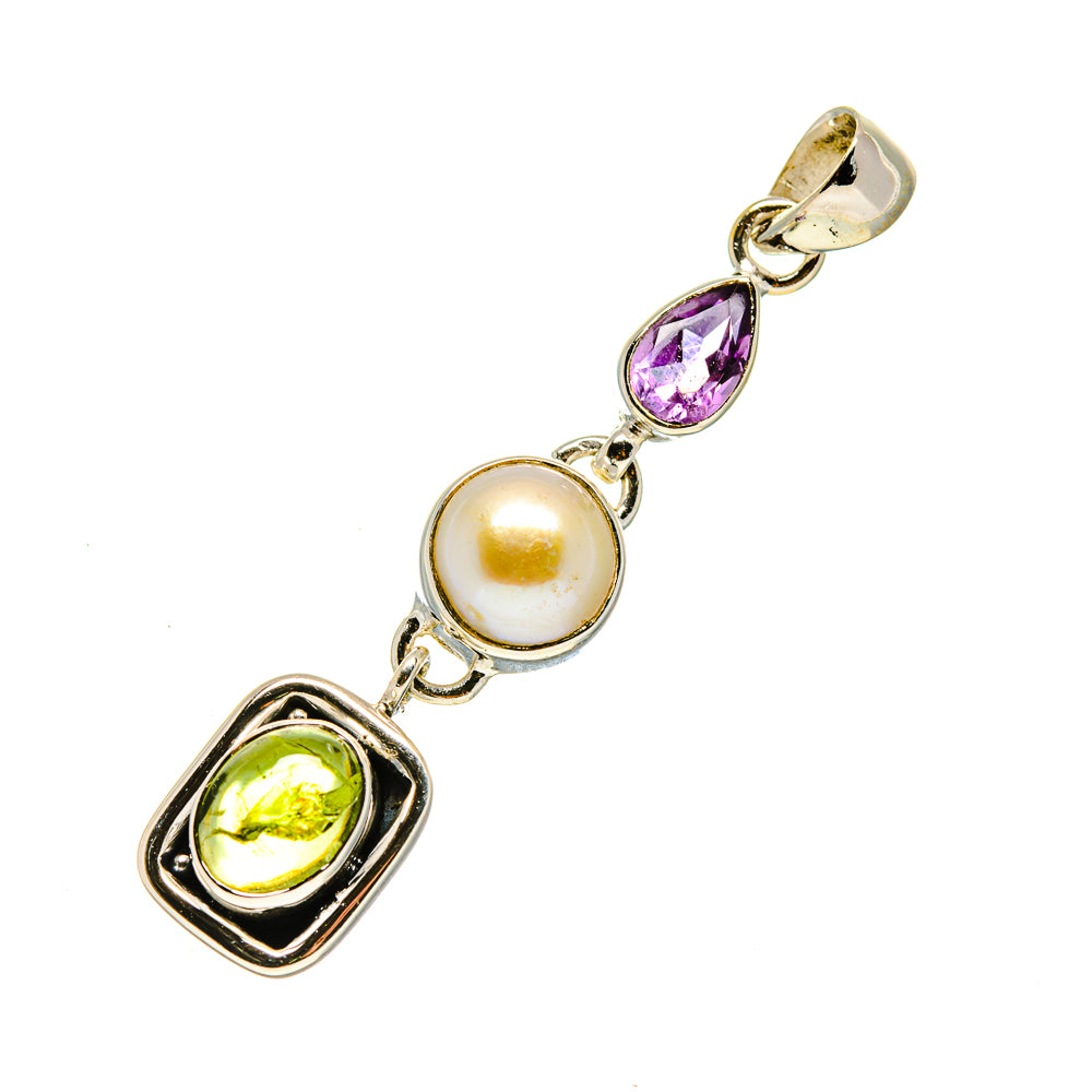 Peridot Pendants handcrafted by Anasilvercos - PD754377