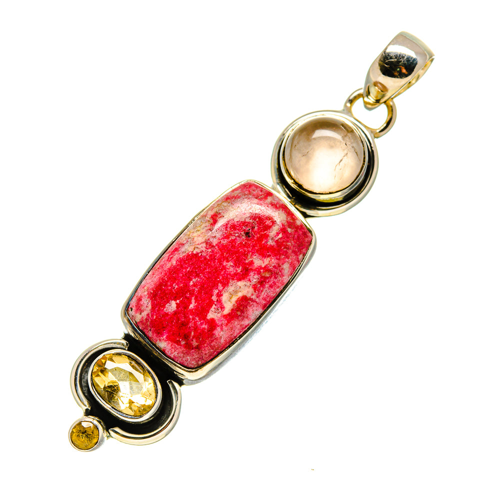 Thulite Pendants handcrafted by Anasilvercos - PD755265