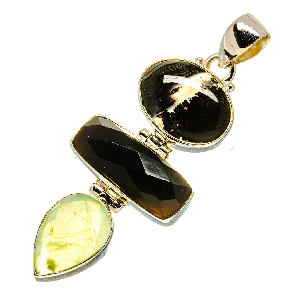 Black Onyx Pendants handcrafted by Anasilvercos - PD758467