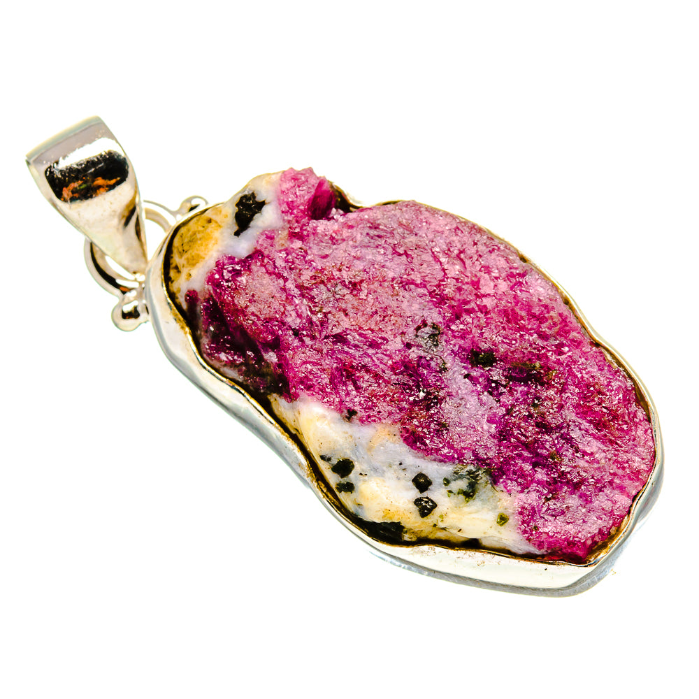 Ruby Fuchsite Pendants handcrafted by Anasilvercos - PD759168