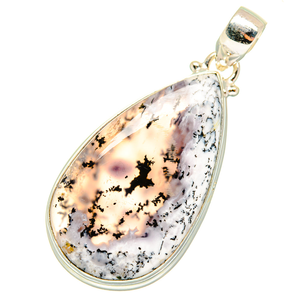 Dendritic Opal Pendants handcrafted by Anasilvercos - PD8498