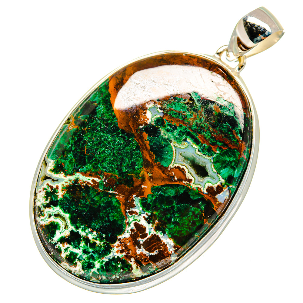 Chrysocolla Pendants handcrafted by Anasilvercos - PD8523