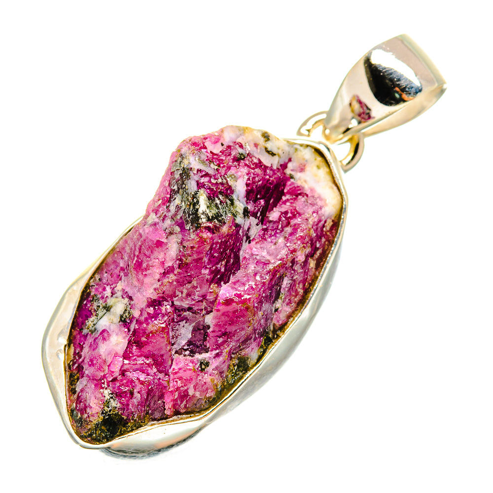 Ruby Fuchsite Pendants handcrafted by Anasilvercos - PD9223