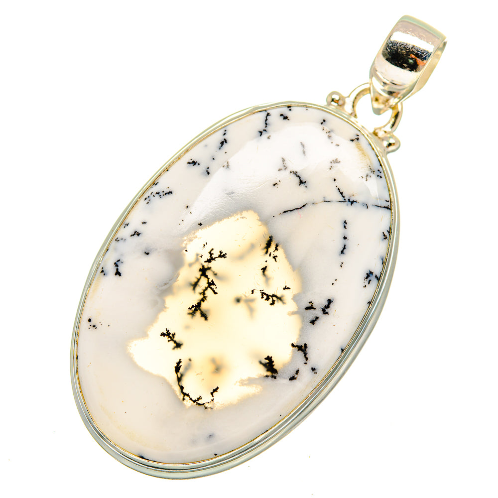 Dendritic Opal Pendants handcrafted by Anasilvercos - PD9561