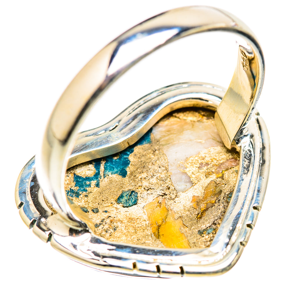 Spiny Oyster Turquoise Rings handcrafted by Anasilvercos - RING129989 - Photo 3