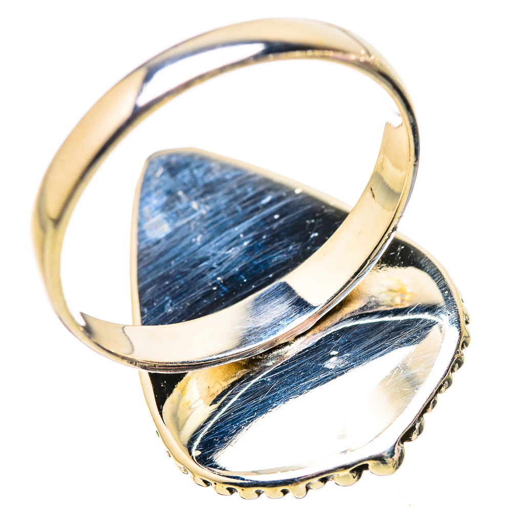 Green Moonstone Rings handcrafted by Anasilvercos - RING130302 - Photo 3