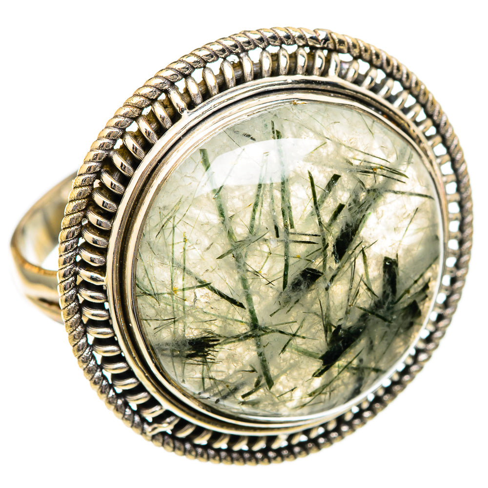 Tourmalinated Quartz Rings handcrafted by Anasilvercos - RING101289 - Photo 2