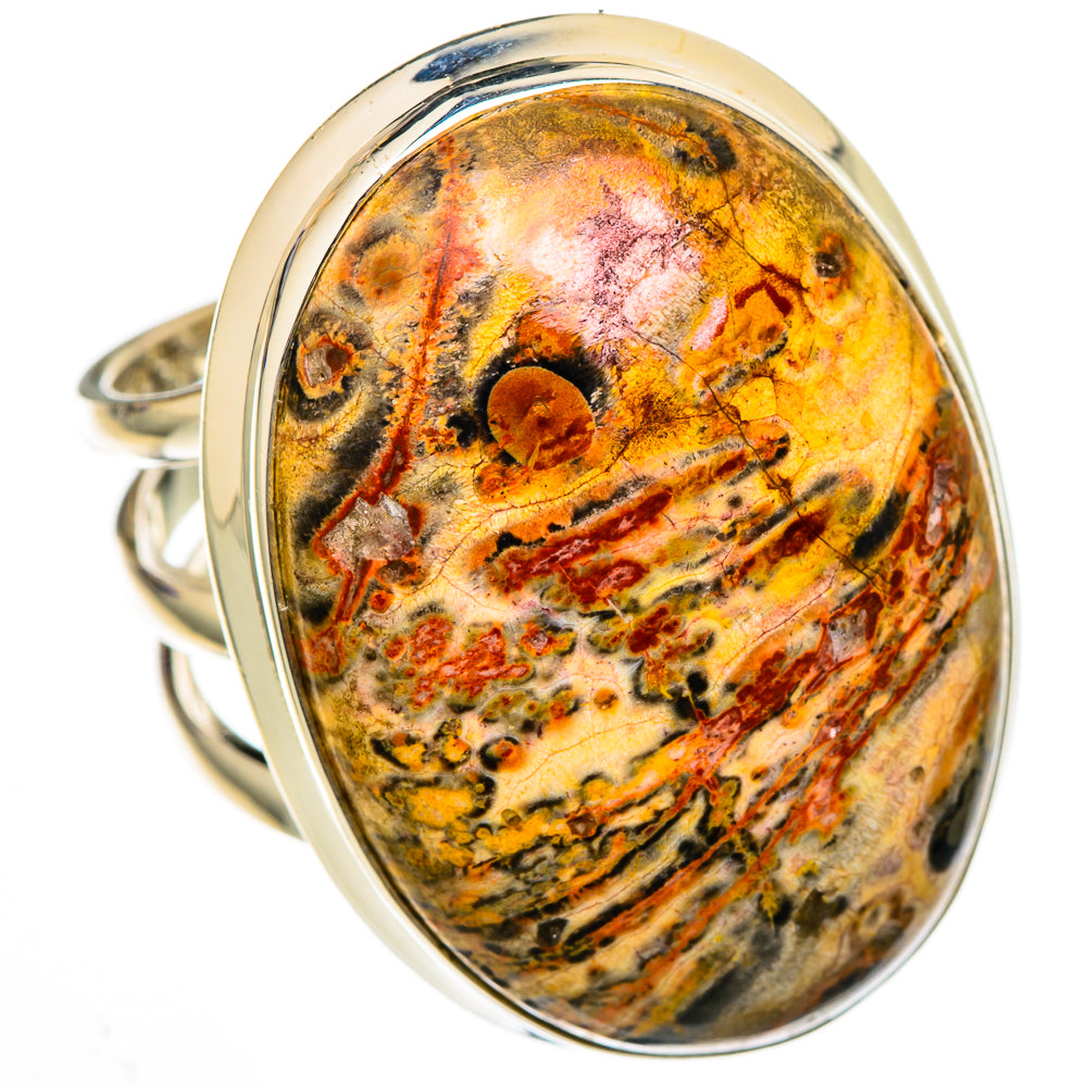 Poppy Jasper Rings handcrafted by Anasilvercos - RING102228