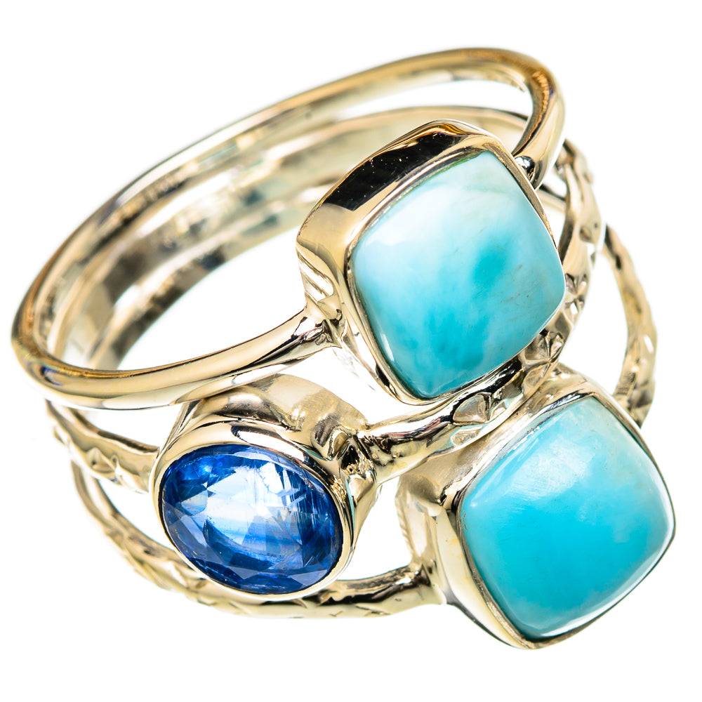 Larimar Rings handcrafted by Anasilvercos - RING104805 - Photo 2