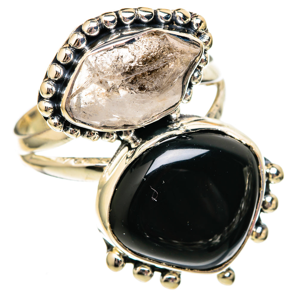 Black Onyx Rings handcrafted by Anasilvercos - RING105956 - Photo 2