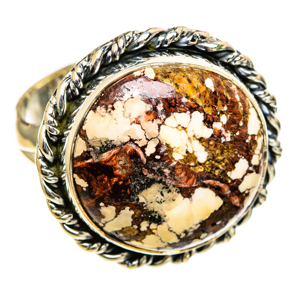 Wild Horse Jasper Rings handcrafted by Anasilvercos - RING106487 - Photo 2