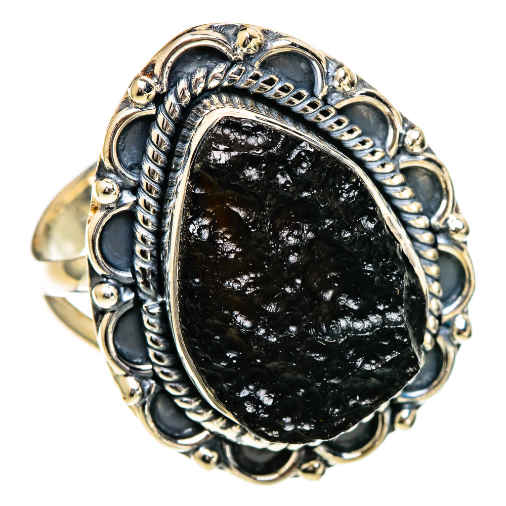 Tektite Rings handcrafted by Anasilvercos - RING107048 - Photo 2