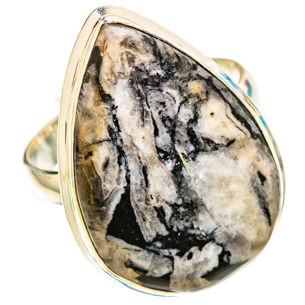 Chrysanthemum Stone Rings handcrafted by Anasilvercos - RING117588 - Photo 2