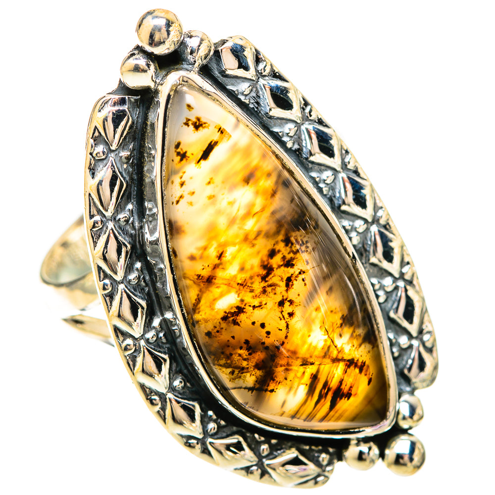 Montana Agate Rings handcrafted by Anasilvercos - RING120292 - Photo 2