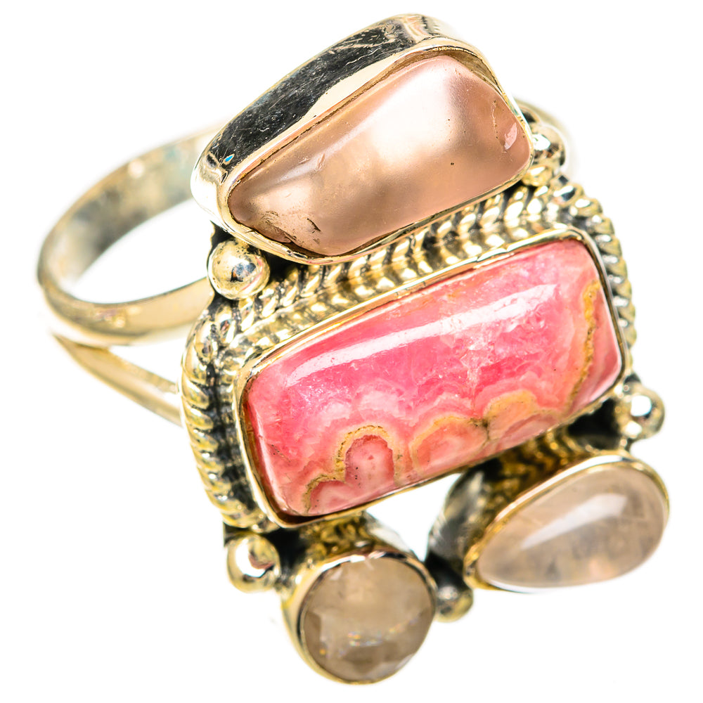Rhodochrosite Rings handcrafted by Anasilvercos - RING121724 - Photo 2