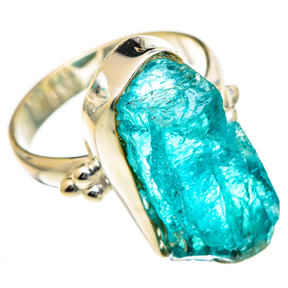 Apatite Rings handcrafted by Anasilvercos - RING124958 - Photo 2